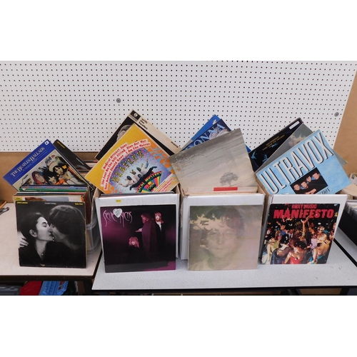 80 - Mixed LPs - various artists/four boxes