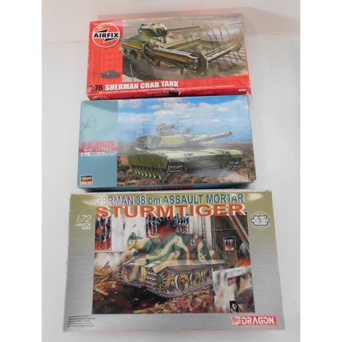 93A - Three - Airfix military model kits