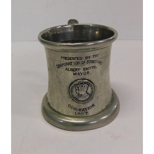 336 - 1937 Presentation - Christening tankard