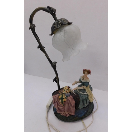 50 - Figural lamp - W/O