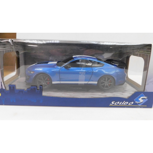 53 - Solido/Ford Mustang GT 500 - 1.18 scale/die cast model