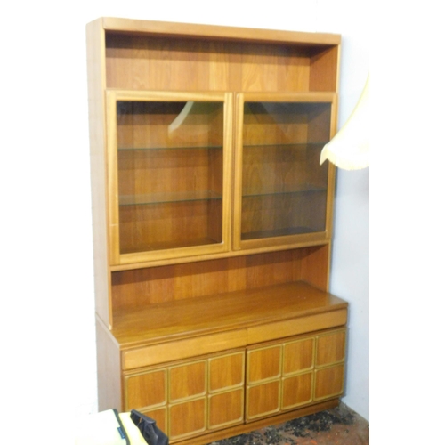 556 - Mid century McIntosh teak wall unit