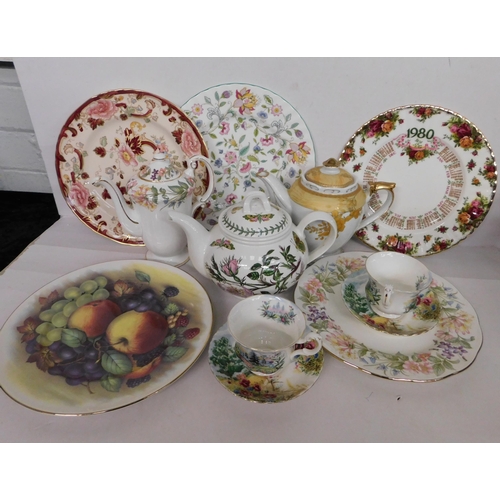 56 - Ceramics including - Masons/Royal Albert & Port Merrion