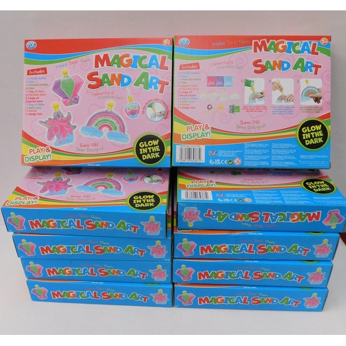 582 - 10x 'Make your own magical sand art' new in boxes