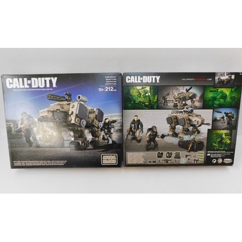 602 - Two Mega Bloks 'Call of Duty' collector construction sets - new in box