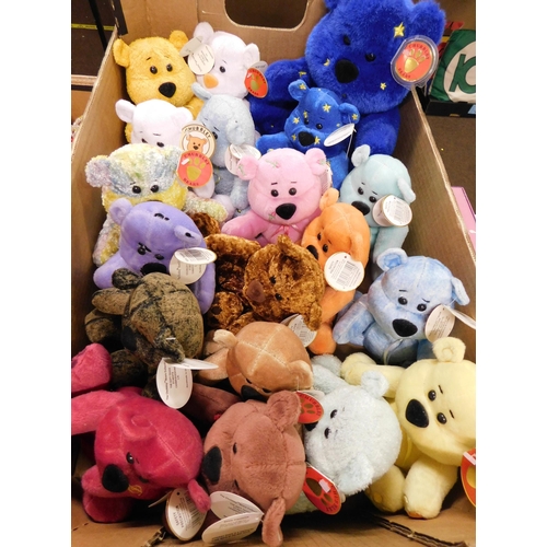 714 - Box of 20x Chubbley Bears with tags