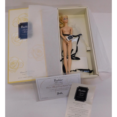 734A - Silkstone Barbie - boxed with certificate