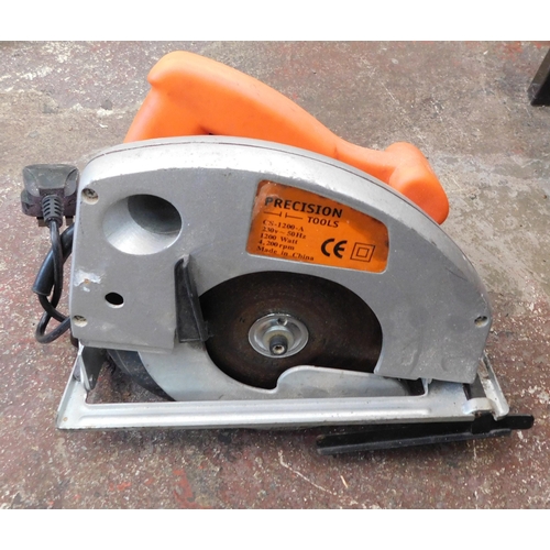 750 - Precision tools, circular saw W/O