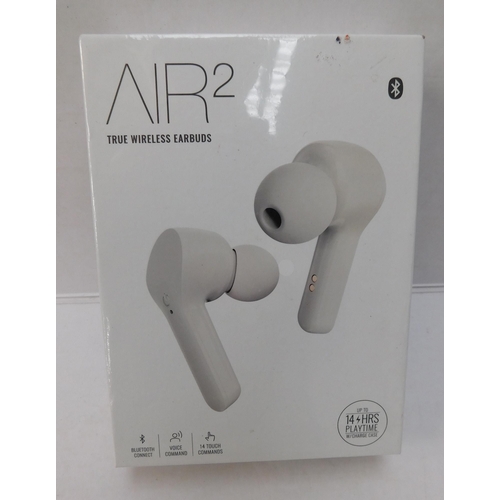 755 - Gen Tek 'air 2' Ture Wireless earbuds - new in box