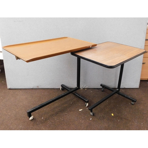 772 - Two overbed tables