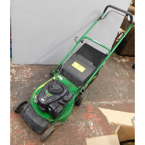 803A - John Deere petrol lawnmower - unchecked