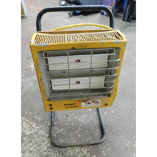 808 - 110v industrial heater - as seen