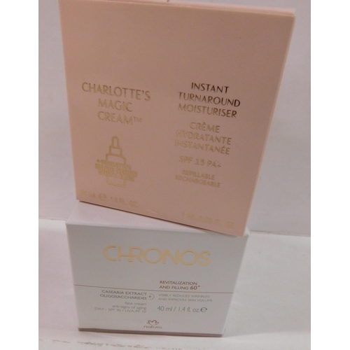 164 - Charlotte Tilbury/Magic Cream - & Chronos/face Cream sealed