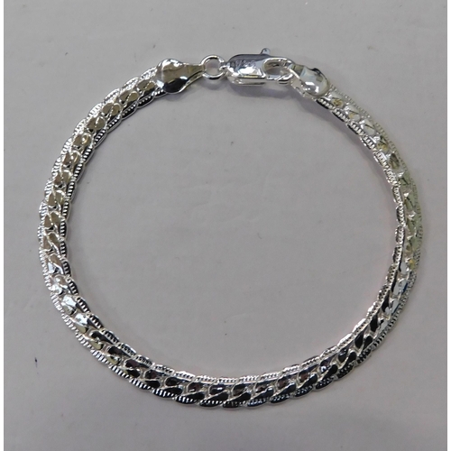 207 - Silver bracelet