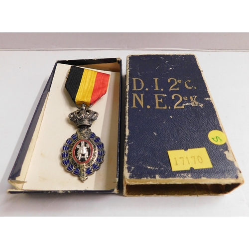 214 - Medal of Honour - Belgian resistance