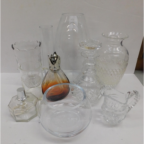 330 - Glassware - including Vases