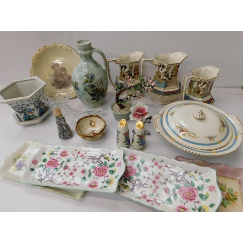 335 - Mixed items - including ceramics