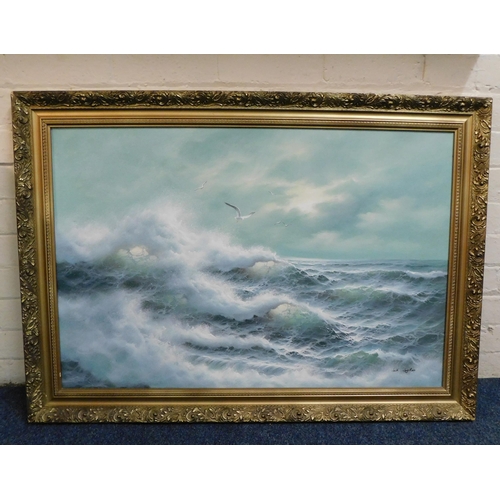 350 - Original oil/gilt framed - 41