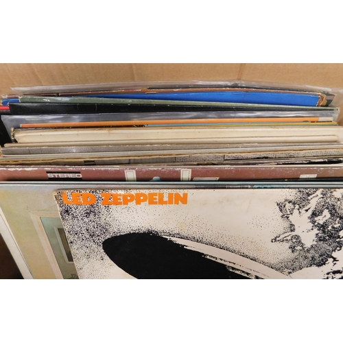 60 - Mixed LPs including - Led Zepplin/Pink Floyd & The Who