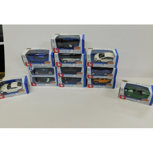 169 - Burago - die cast model cars