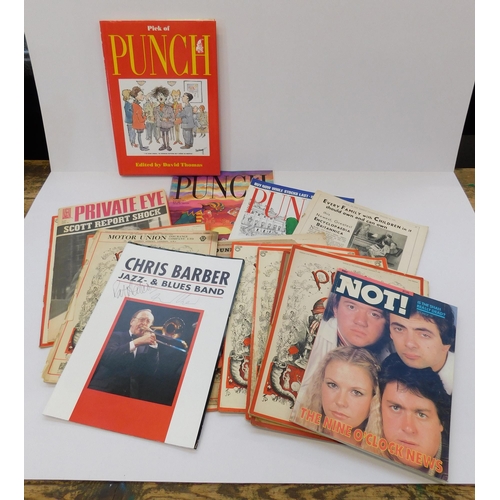 170 - Punch magazines & mixed ephemera