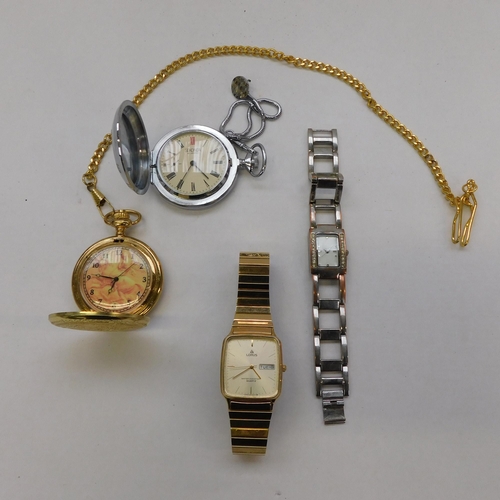 265 - Watches including - Sekonda/pocket watch