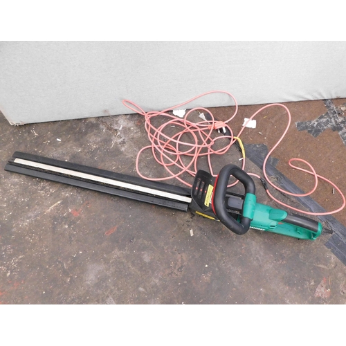 509 - Qualcast hedge trimmer in working order - (cable as seen)