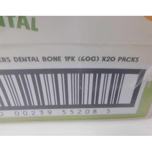 786 - New sealed retail box of Good Boy Chompers daily dental bones