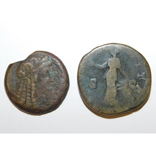 101 - Two - antique coins