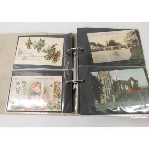 223 - WWI era - Christmas/postcard album