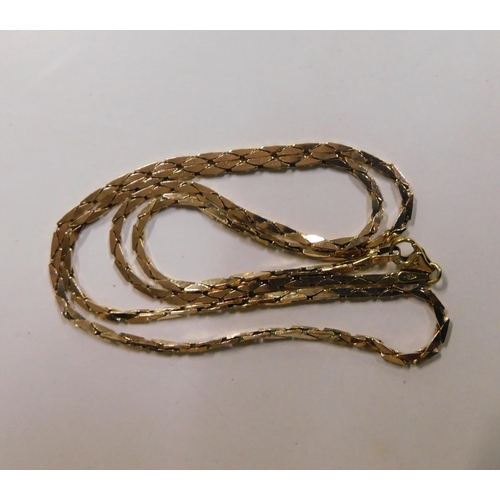 276A - 9ct gold chain - 20