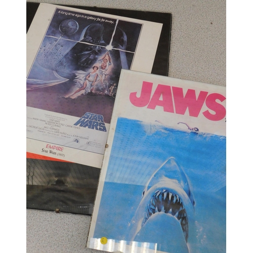 290 - Star Wars & Jaws poster/prints 
£1 start - all monies go to Bradford Nightstop charity - NO COMMISSI... 