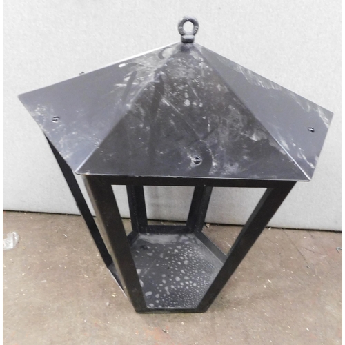 532 - Large outdoor lantern frame - no glass