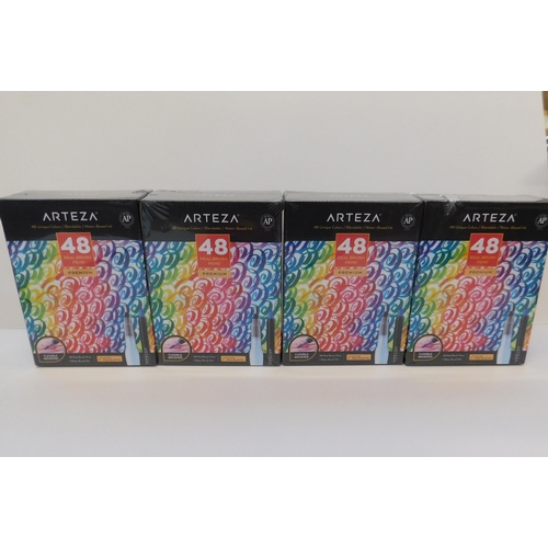 574 - Four boxes of Arteza premium pens