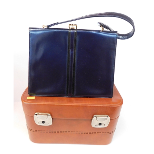 599 - Pair of vintage bags/cases