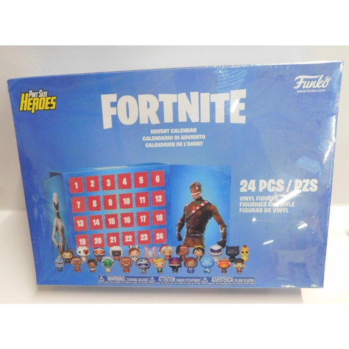 781 - Funko Fortnite advent calendar new and sealed 24pc vinyl figures