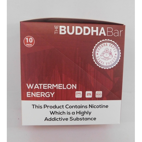 786 - The Buddha Bar vapes 10x pack - Watermelon Energy