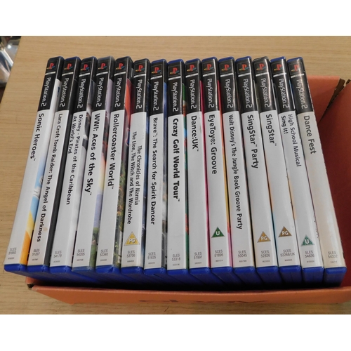 789 - Selection of PS2 games children's collection