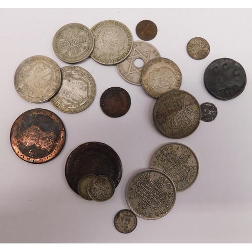 115 - Mixed coins - including George III
