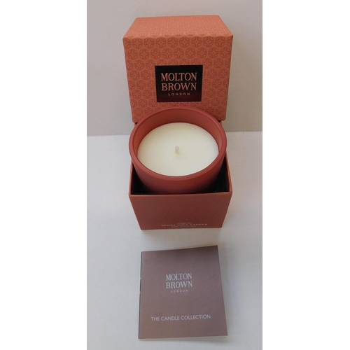 124 - Molton Brown - single wick candle/Gingerlily - as new