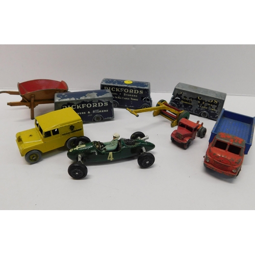 150 - Die cast model vehicles - including Dinky & Corgi