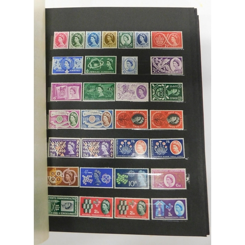 187 - Stock book of GB stamps