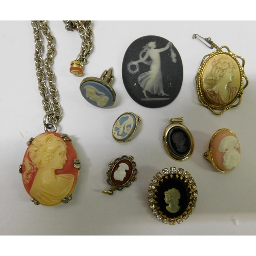 237 - Cameo - brooches & pendants