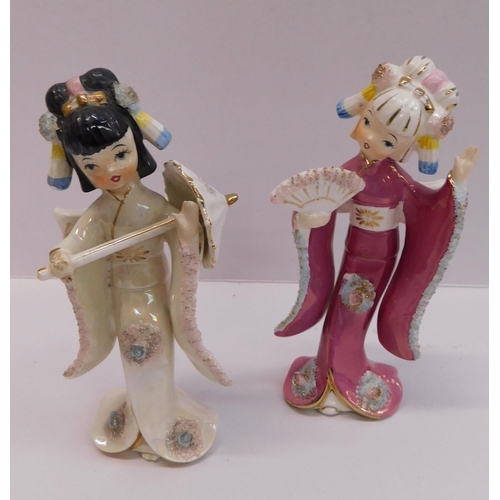 265 - Geisha girls figures - 7