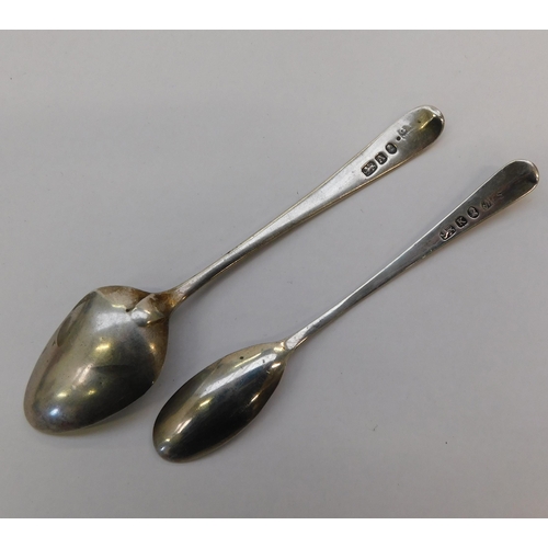 268 - Georgian - silver spoons