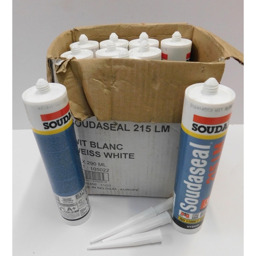 501 - 11x New and unused Soudaseal sealant and nozzles