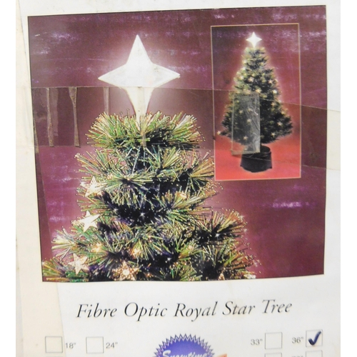 512 - Fibre optic Christmas tree W/O approx. 36