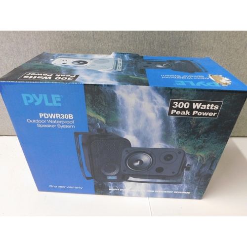 531 - Pyle outdoor waterproof speaker system - new and boxed
