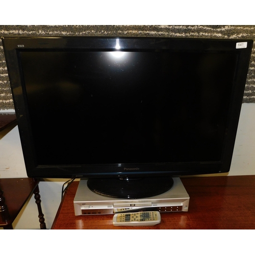 641 - Panasonic Viera TV and DVD player in working order