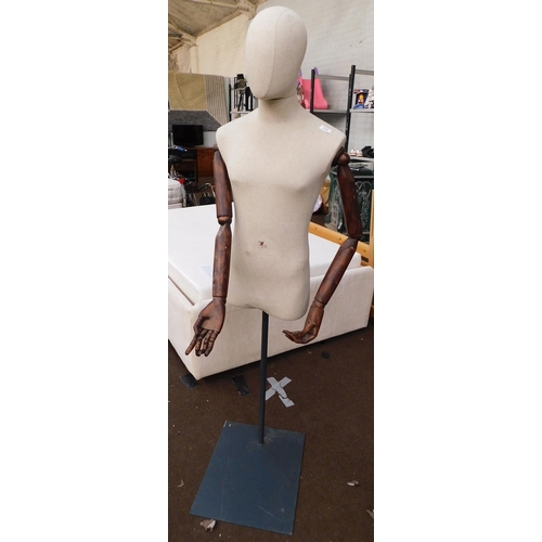 650 - Wooden arm articulating Mannequin